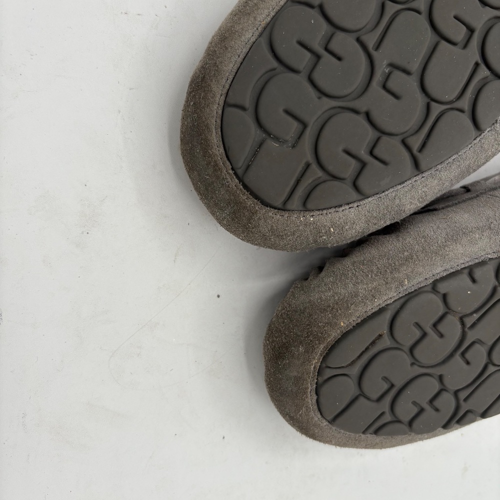 UGG Women's Bella II UGG Size 9 Slipper Moccasin Charcoal Grey Fur S/N 1125912 - Picture 10 of 12